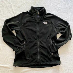 North Face TKA Glacier Full Zip Fleece System Jacket Black Size L Women